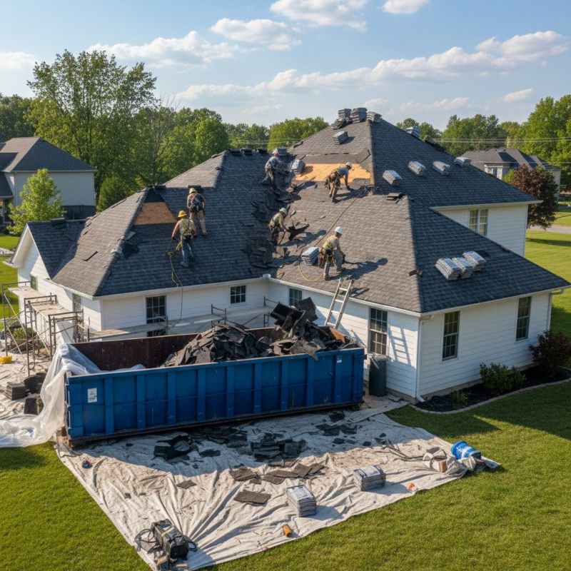 Shingle Roof Replacement in Litchfield, CT