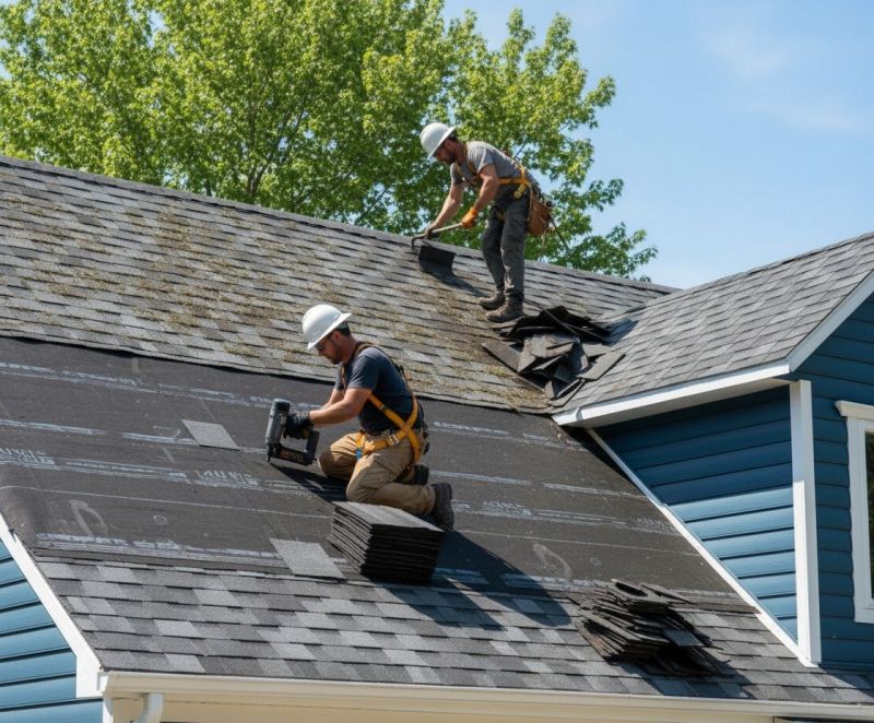 Shingle Roof Replacement in Plymouth, CT