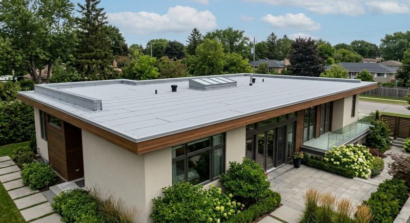Single Ply Roof Installation in Sharon, CT