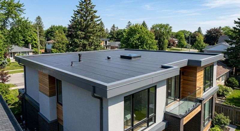 Single Ply Roof Installation in Watertown, CT