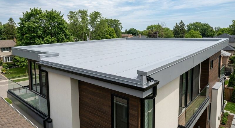 Single Ply Roof Replacement in Harwinton, CT