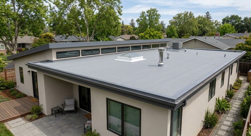 Single Ply Roof Replacement in Harwinton, CT
