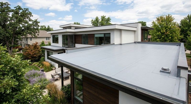 Single Ply Roof Replacement in Harwinton, CT