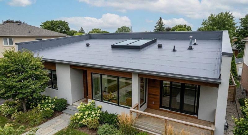 Single Ply Roof Replacement in Salisbury, CT