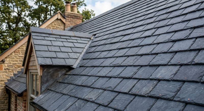 Slate Roof Construction in New Milford, CT