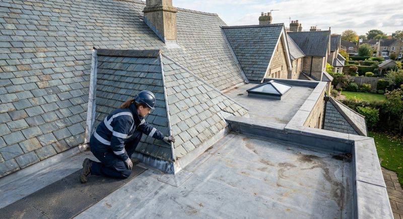 Slate Roof Inspection in Litchfield County, CT