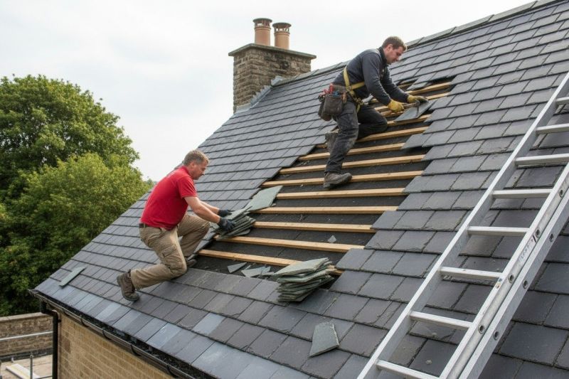 Slate Roof Repair in East Hartland, CT