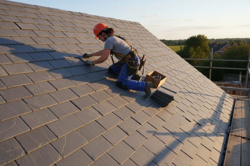Slate Roof Repair in Goshen, CT
