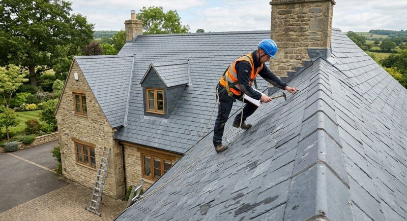 Slate Roof Repair in Harwinton, CT