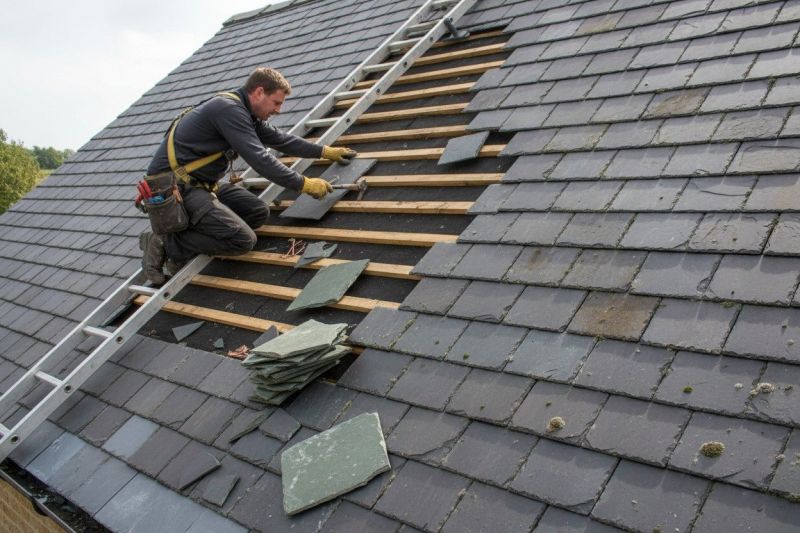 Slate Roof Repair in New Milford, CT