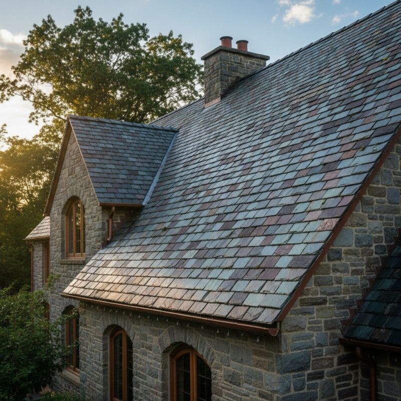 Slate Roof Replacement in Salisbury, CT