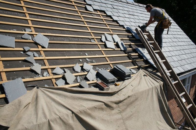 Slate Roof Replacement in West Cornwall, CT
