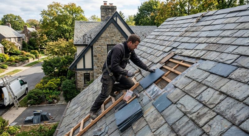 Slate Shingles Repair in Windsor, CT