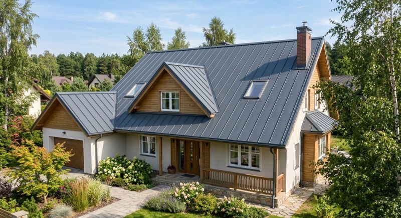 Steel Roof Replacement in New Milford, CT
