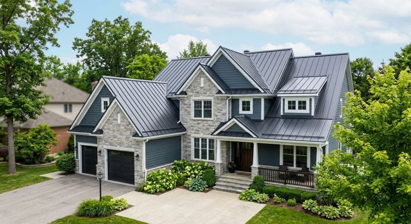 Steel Roof Replacement in Roxbury, CT