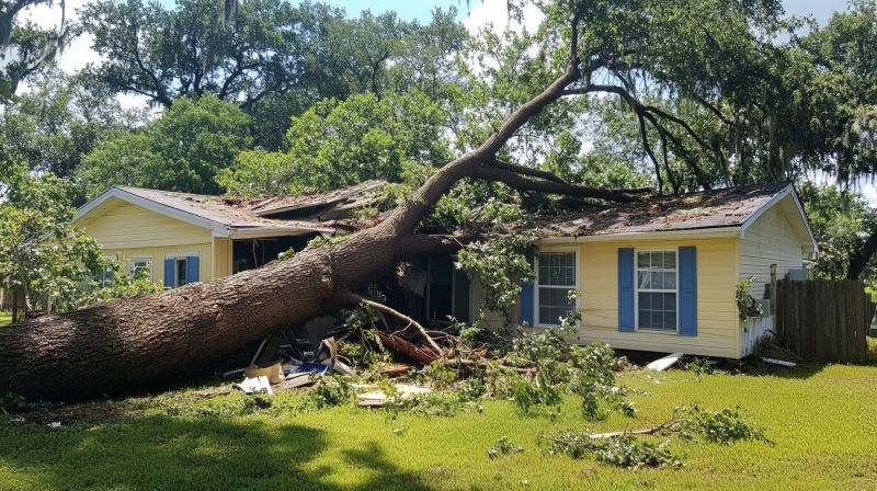 Storm Damage Roof Repair in Simsbury, CT