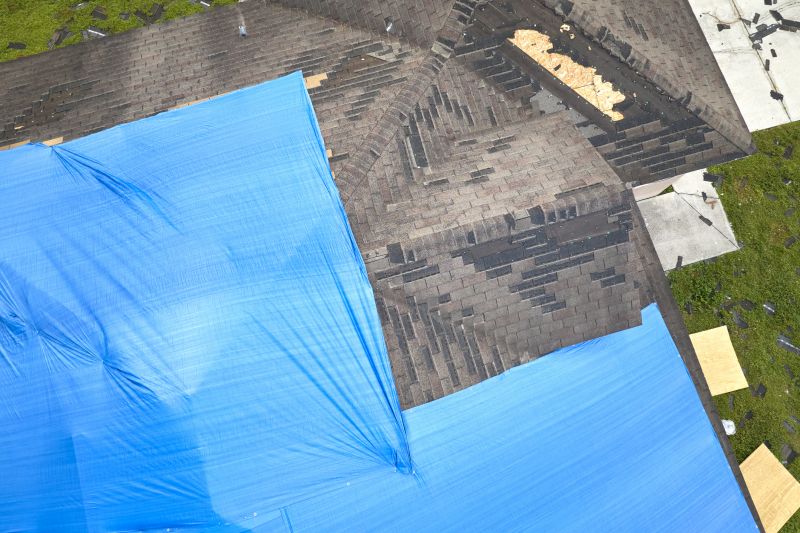 Storm Damage Roof Tarping in Litchfield County, CT