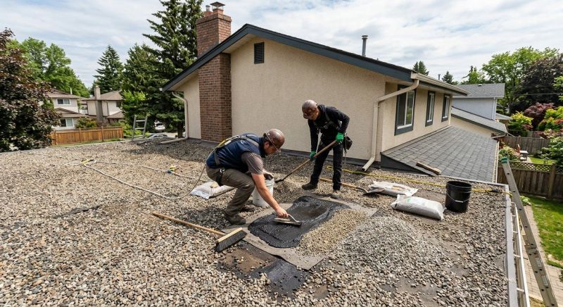 Tar And Gravel Roof Repair in Bristol, CT