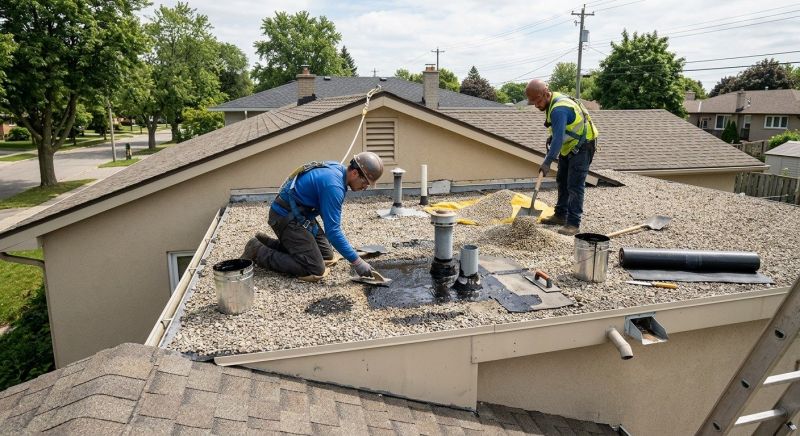 Tar And Gravel Roof Repair in Harwinton, CT