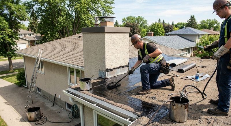 Tar And Gravel Roof Repair in New Milford, CT