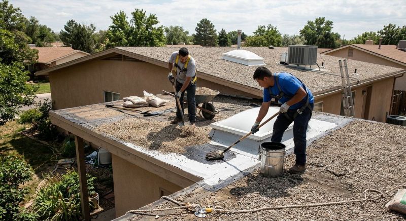 Tar And Gravel Roof Repair in Southbury, CT