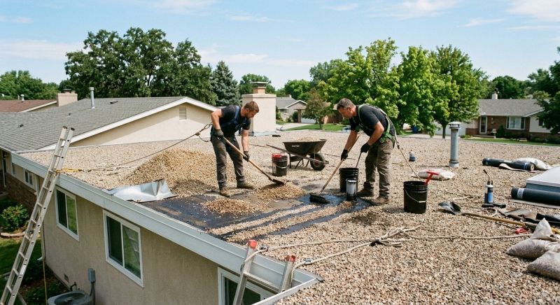 Tar And Gravel Roof Repair in Waterbury, CT