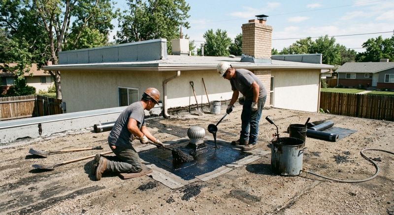 Tar Roof Repair in North Granby, CT