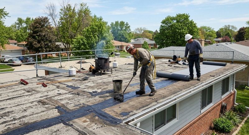 Tar Roof Repair in Sharon, CT