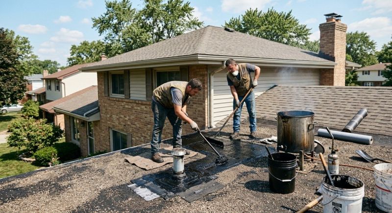 Tar Roof Repair in Southington, CT