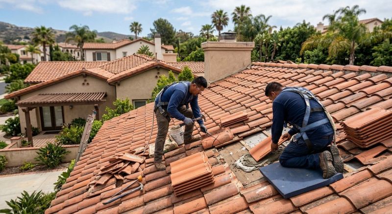Tile Roof Repair in Bloomfield, CT