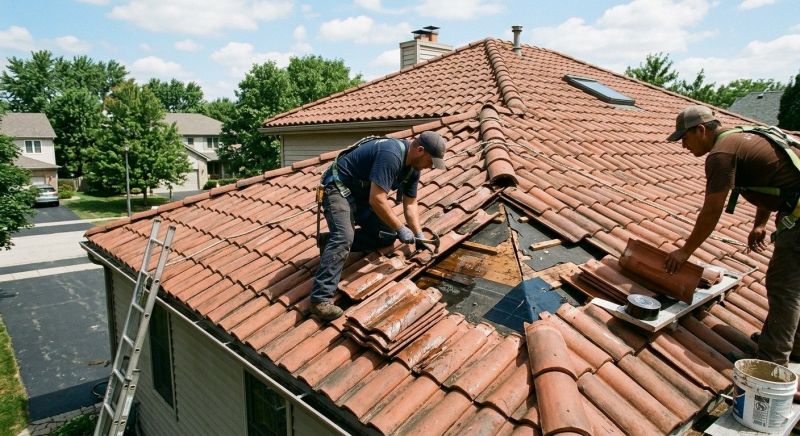 Tile Roof Repair in West Suffield, CT