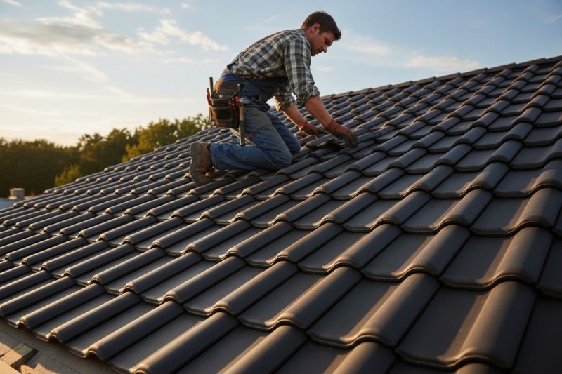 Tile Roof Replacement in Simsbury, CT