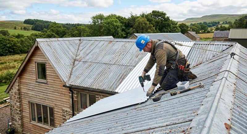 Tin Roof Repair in Litchfield County, CT