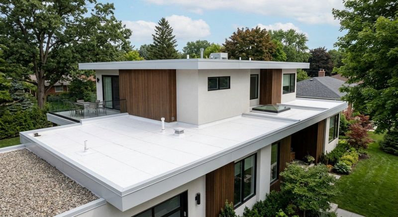 Tpo Roof Installation in Granby, CT