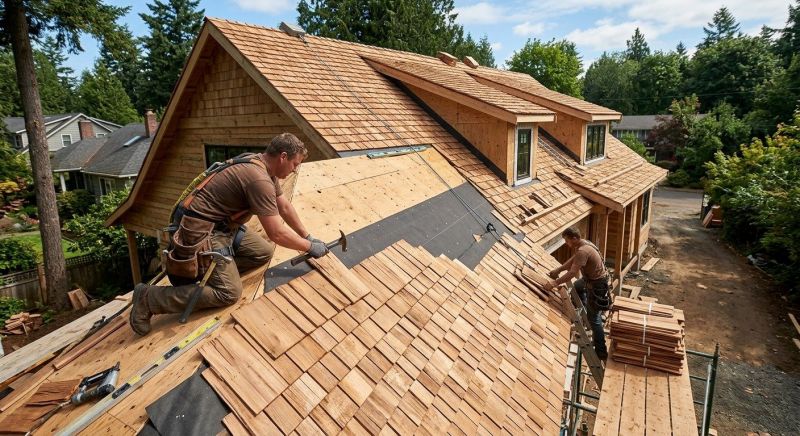 Wood Roofing Installation in Bethlehem, CT