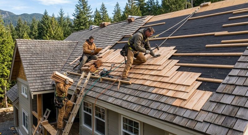Wood Roofing Installation in Watertown, CT