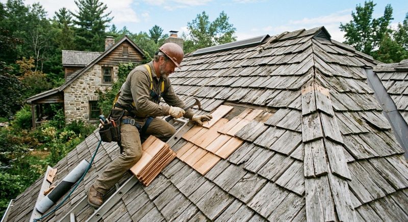 Wood Shake Roof Repair in Berlin, CT