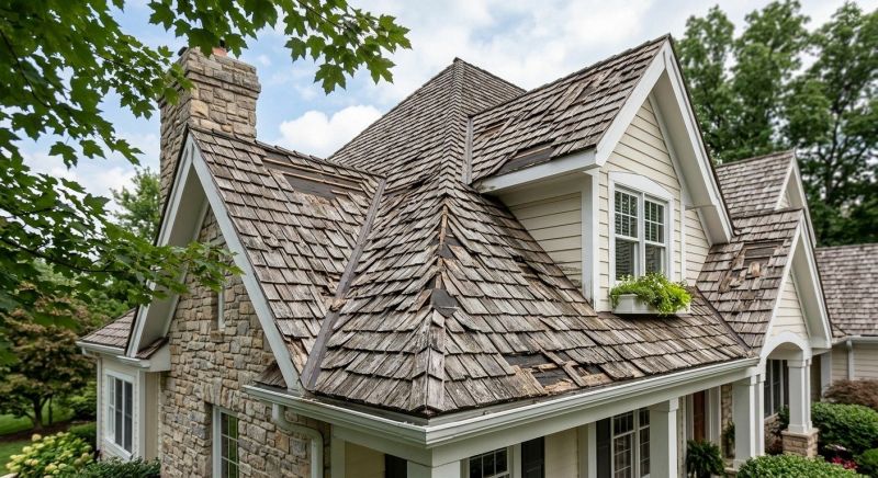Wood Shake Roof Repair in Wethersfield, CT