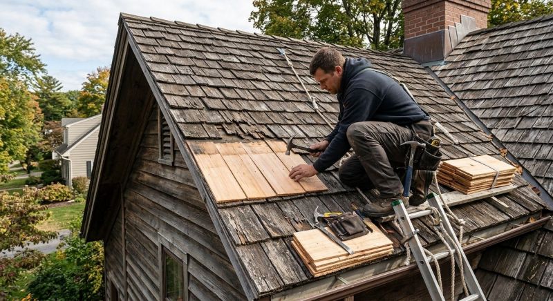 Wood Shingles Repair in Sheffield, MA